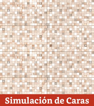 Cerámica Muro Pastilha Brown 53085 4Caras 33x60,5(2,43) - Imagen 14