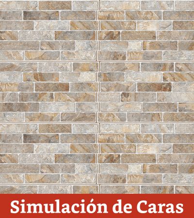 Cerámica Muro Fachaleta Brick Stone C54008 4Caras 34x58(1,52) - Imagen 10