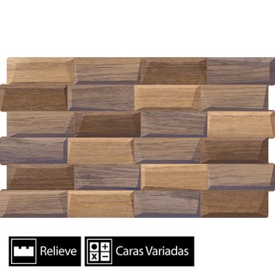 Cerámica Muro Fachaleta Infinity Wood 4Caras 34x58(1,52) - Imagen 8