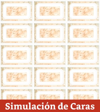 Cerámica Muro Mármol Cuadro Beige 20x30(1,5) - Imagen 7