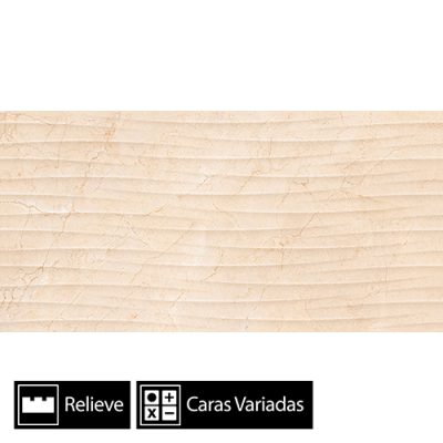 Cerámica Muro Wave Marmore 3Caras Rectificado 45x90(1,62) - Imagen 6