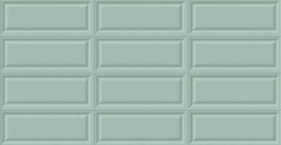 Cerámica Muro Rectángulo Verde Claro Texturado 32A16 32x62(2,0) - Imagen 4