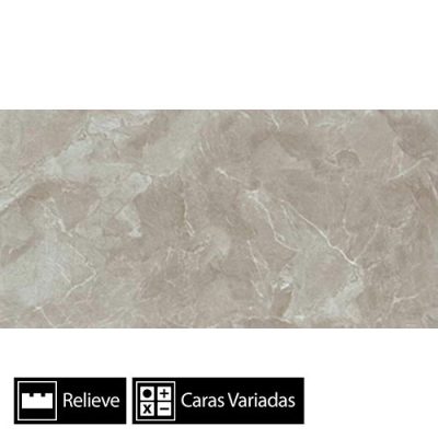 Cerámica Muro Glaciar Crema Marfil 6Caras Rectificado 30x60(1,62)