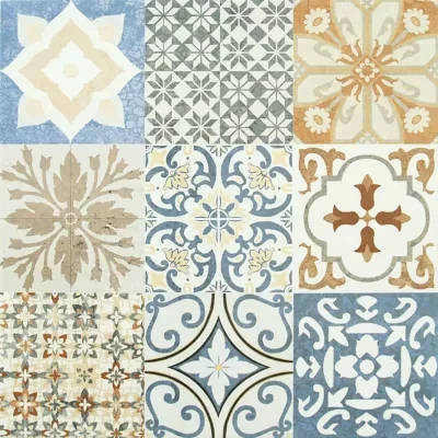 Cerámica Piso Patchwork Floor HD-56018 3Caras 56x56(2,2) - Imagen 14
