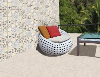 Cerámica Piso Patchwork Marfil HD-56045 56x56(2,2) - Imagen 8