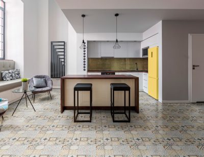 Cerámica Piso Patchwork Marfil HD-56045 56x56(2,2) - Imagen 10