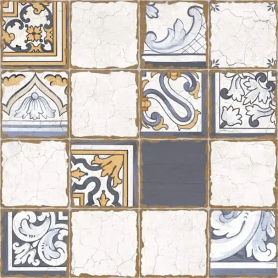 Cerámica Piso Patchwork Provenzal 56114 4Caras 56x56(2,2) - Imagen 11