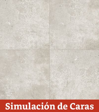 Cerámica Piso Cemento Plata G8 Destonalizado 45x45(2,08) - Imagen 8