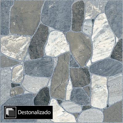 Rockstone Gris Destonalizado 45x45(2,29) - Imagen 10