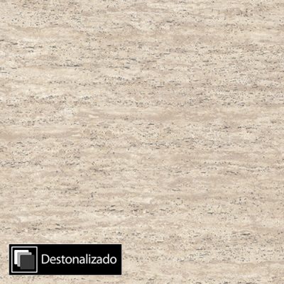 Cerámica Piso Travertino Marrón Destonalizado 35x35(2,2) - Imagen 3