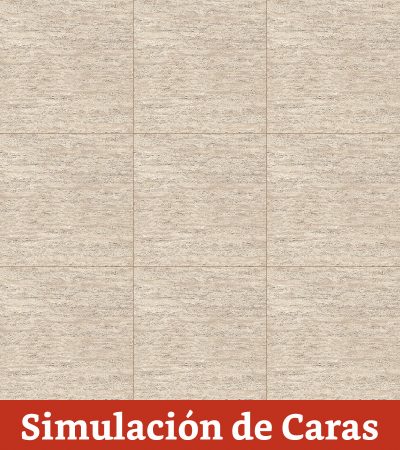 Cerámica Piso Travertino Marrón Destonalizado 35x35(2,2) - Imagen 4