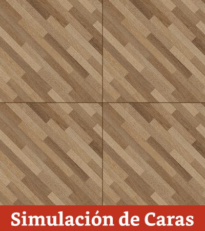 Cerámica Piso Madera Bois Café 55x55(1,49) - Imagen 6