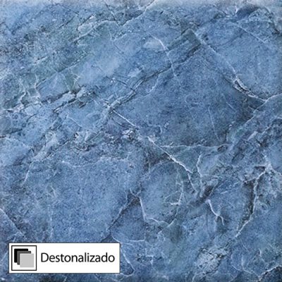 Cerámica Piso Barcelos Azul Destonalizado 36x36(2,68)