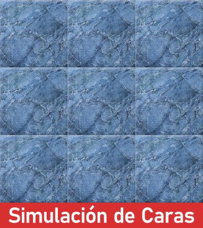 Cerámica Piso Barcelos Azul Destonalizado 36x36(2,68) - Imagen 3