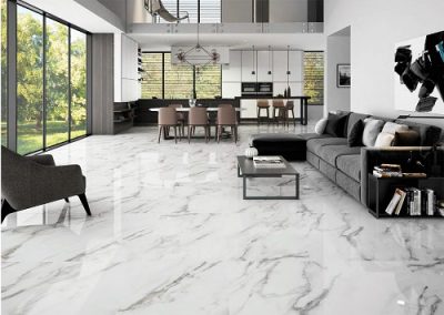 Cerámica Piso Carrara Blanco 45x45(1,62) - Imagen 5
