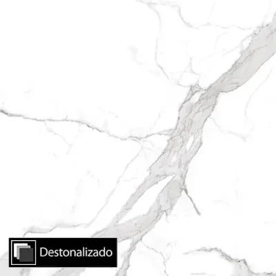Porcelanato Venato Bianco Pulido RG-6020P Destonalizado 60x60(1,44)