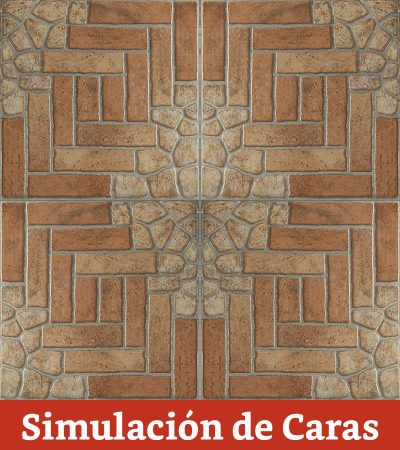 Cerámica Piso Ripio Ladrillo 45x45(2,053) - Imagen 13