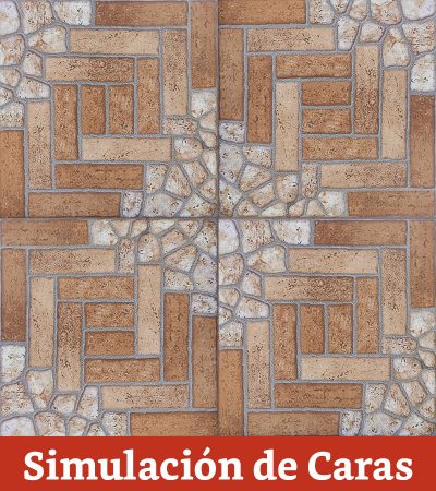 Cerámica Piso Ripio Ladrillo 45x45(2,053) - Imagen 14