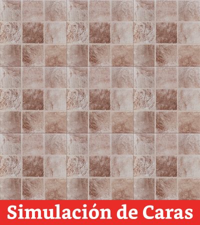 Cerámica Piso Pórfido Marrón Destonalizado 35x35(2,2) - Imagen 6