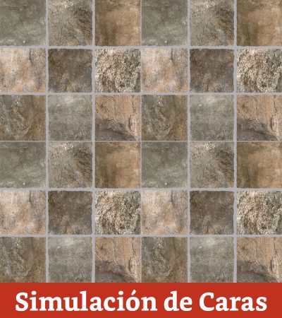 Cerámica Piso Pórfido Verde Destonalizado 35x35(2,2) - Imagen 5