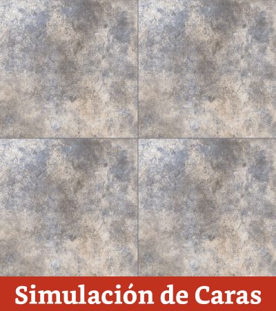 Cerámica Piso Cotto Azul Destonalizado 35x35(2,2) - Imagen 6