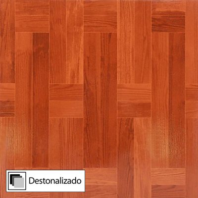 Cerámica Piso Rettangolo Café Destonalizado 45x45(2,08) - Imagen 3