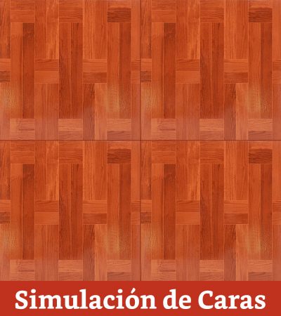 Cerámica Piso Rettangolo Café Destonalizado 45x45(2,08) - Imagen 4