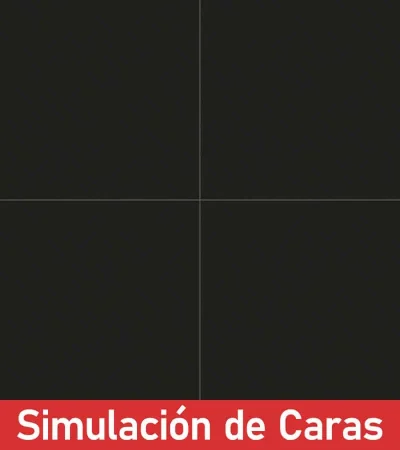 Porcelanato Super Black Pulido Rectificado 60x60(1,44) - Imagen 5