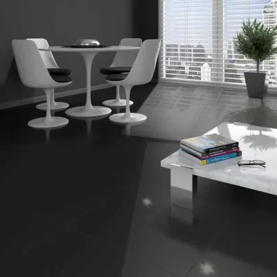Porcelanato Super Black Pulido Rectificado 60x60(1,44) - Imagen 4
