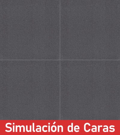 Porcelanato Duro Black Mate Rectificado 60x60(1,44) - Imagen 2