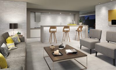 Cerámica Piso Cimento Cinza VA90005 HD 57x57(2,3) - Imagen 7