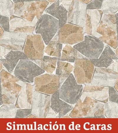 Cerámica Piso Arusha Arena HD Destonalizado 45x45(2,08) - Imagen 8