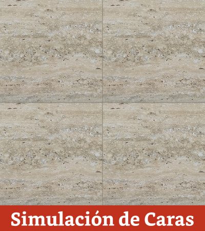 Gres Porcelánico Travertino Beige 6074 60x60(1,44) - Imagen 6