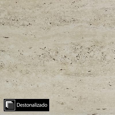 Porcelanato Travertino Arena Pulido Destonalizado 60x60(1,44) - Imagen 6