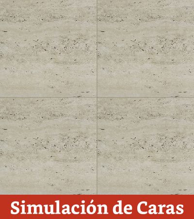 Porcelanato Travertino Arena Pulido Destonalizado 60x60(1,44) - Imagen 7