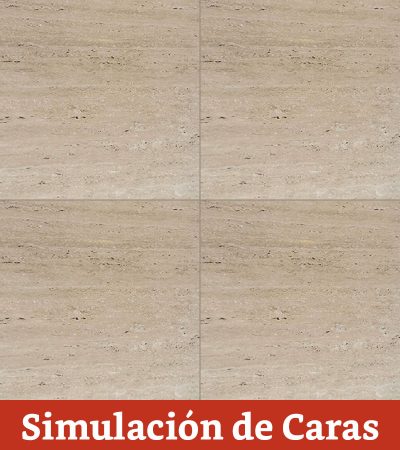 Porcelanato Travertino Beige Pulido Destonalizado 60x60(1,44) - Imagen 6