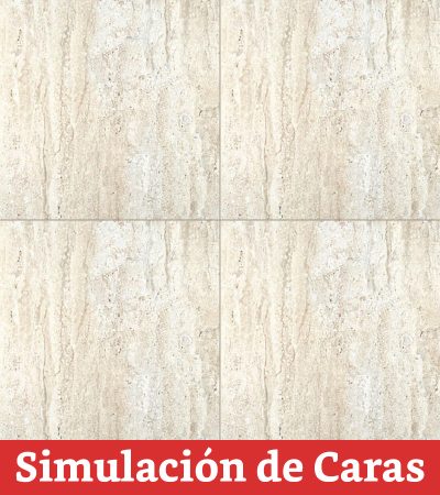 Porcelanato Travertino Marfil VS6073 Rectificado 60x60(1,44) - Imagen 4