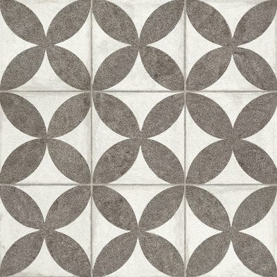 Cerámica Piso Flower Black 45,3x45,3(2,05) - Imagen 7