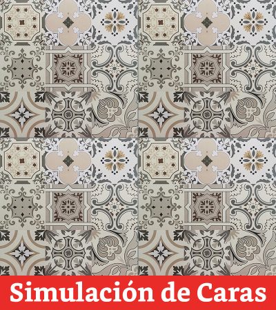 Porcelanato PS6019 Decorado Rectificado 60x60(1,44) - Imagen 5