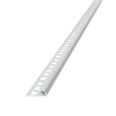 Esquinero Aluminio Cromo Mate 5383 2500x10x10mm - Imagen 3