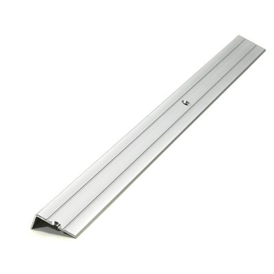 Terminal Ang. Irreg. Alum. Cromo Mate 2363 2500x25x8,5mm - Imagen 4