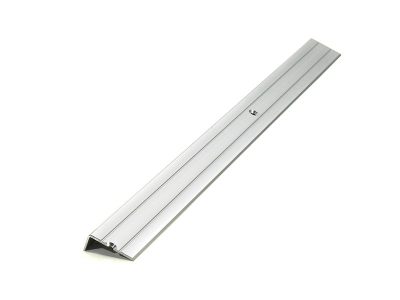 Terminal Ang. Irreg. Alum. Cromo Mate 2363 2500x25x8,5mm - Imagen 5