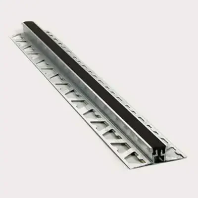 Cubrejunta Dilatación Aluminio Negro 5768 2500x14,5x12mm