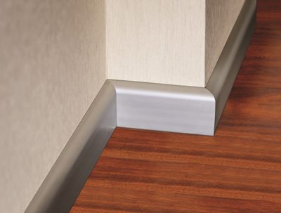 Guardapolvo Aluminio Apolo Cromo Mate 2073 2500x70x10mm - Imagen 8