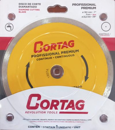 Disco Corte Diamantado 7" Cortag - Imagen 4