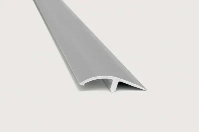 Cubrejunta Desnivel Aluminio Plomo Mate 2397 1000x38x10mm - Imagen 6