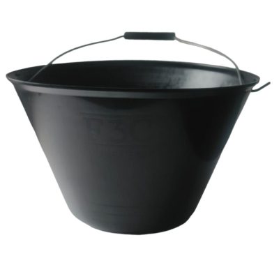 Balde Concretero Negro 12 Litros  F3C