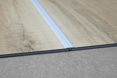 Perfil T Aluminio Cromo Mate 2279 2000x20x6,5mm - Imagen 2