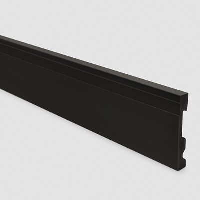 Guardapolvo EPS Extra Line Negro Mate 802 2400x100x15mm - Imagen 5