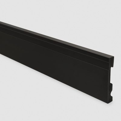 Guardapolvo EPS Extra Line Negro Mate 802 2400x100x15mm - Imagen 8